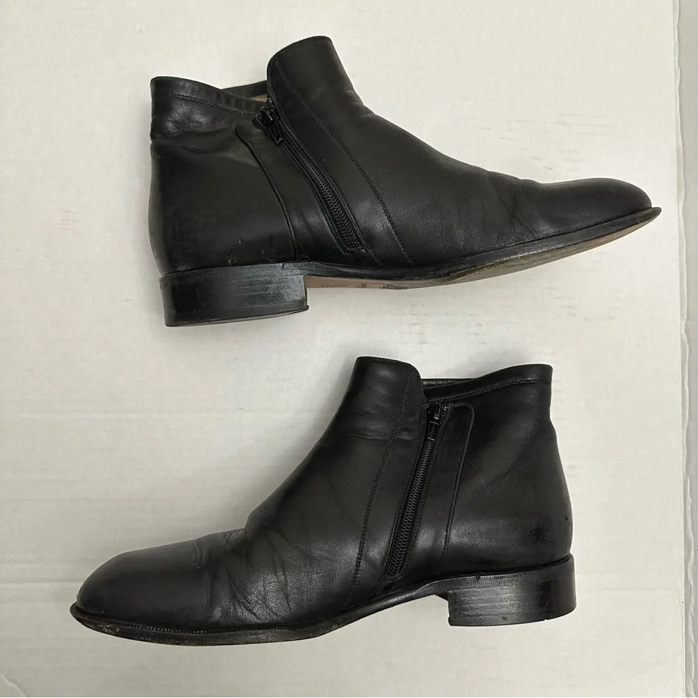 Bally Black Leather Boots